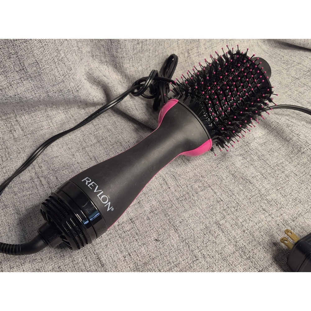 Revlon Hot Air Brush Hair Dryer RVDR5222 Corded 3 speed Excellent Working CLEAN